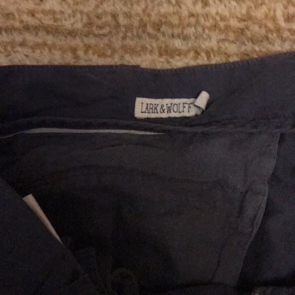 Lark & Wolff casual blue khakis - Picture 2 of 5